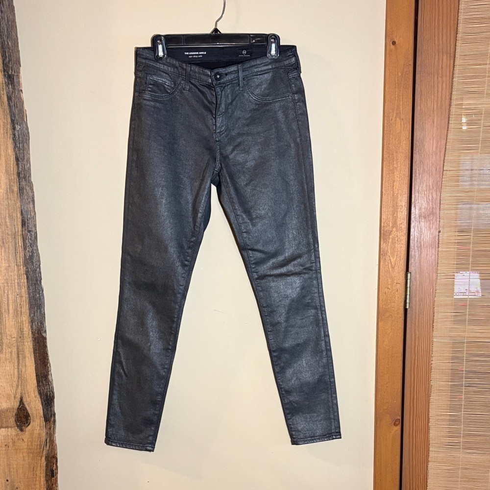 AG Adriano Goldschmied Shimmering Skinny Jeans